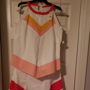 NY&Co Women's 7th Ave Design Studio top and skirt